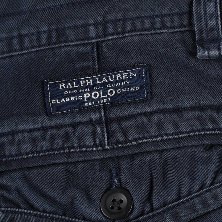 Ralph Lauren POLO RALPH LAUREN RELAXED FIT Cargo Shorts (Men's size W33 equivalent) unclear navy blue type Vintage Second Hand