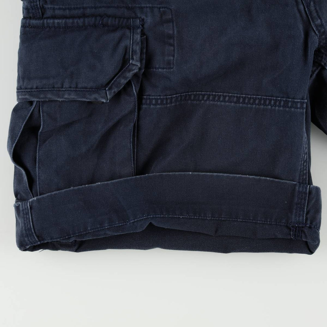 Ralph Lauren POLO RALPH LAUREN RELAXED FIT Cargo Shorts (Men's size W33 equivalent) unclear navy blue type Vintage Second Hand
