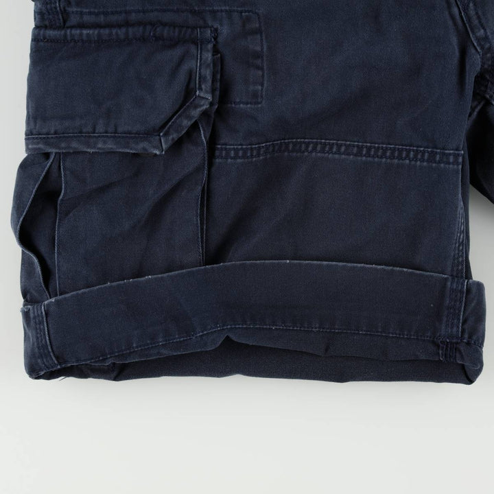 Ralph Lauren POLO RALPH LAUREN RELAXED FIT Cargo Shorts (Men's size W33 equivalent) unclear navy blue type Vintage Second Hand