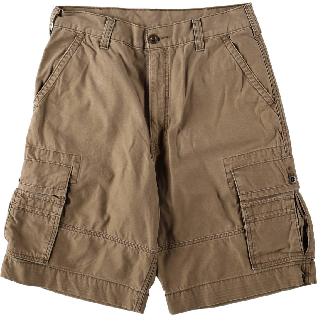 Levi's cargo shorts, men's size W34 (approx.) cotton beige type brown Vintage Second Hand