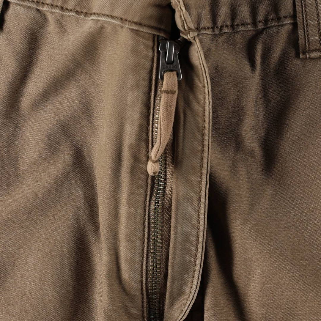 Levi's cargo shorts, men's size W34 (approx.) cotton beige type brown Vintage Second Hand