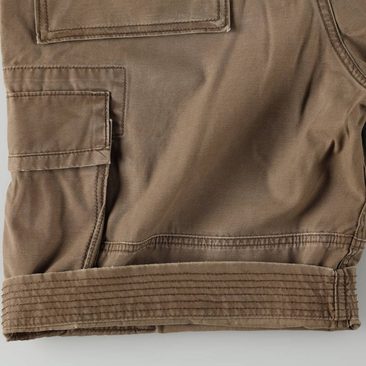 Levi's cargo shorts, men's size W34 (approx.) cotton beige type brown Vintage Second Hand