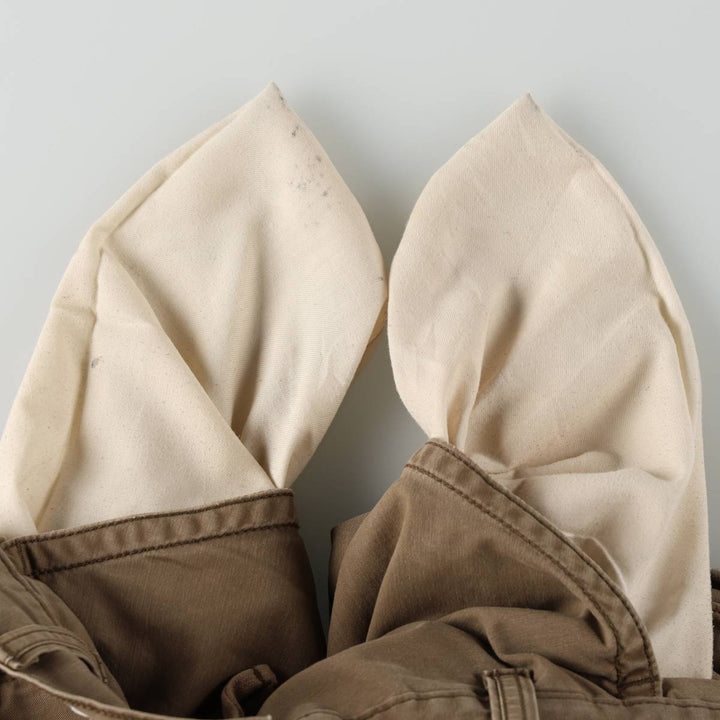 Levi's cargo shorts, men's size W34 (approx.) cotton beige type brown Vintage Second Hand