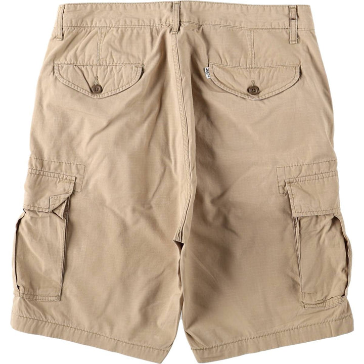Levi's ripstop cargo shorts, men's size W36 (approx.) cotton Beige type Vintage Second Hand
