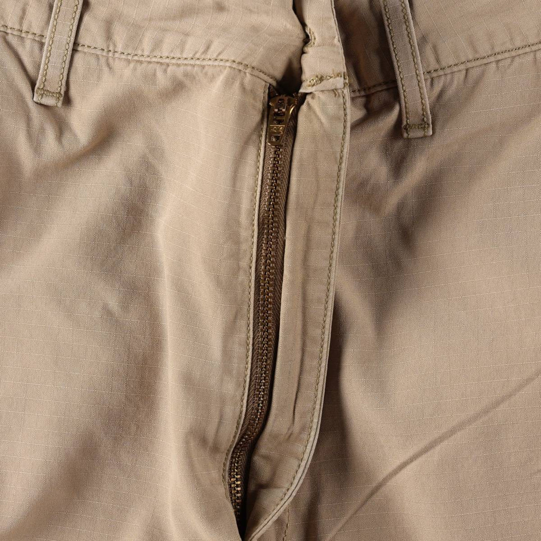 Levi's ripstop cargo shorts, men's size W36 (approx.) cotton Beige type Vintage Second Hand