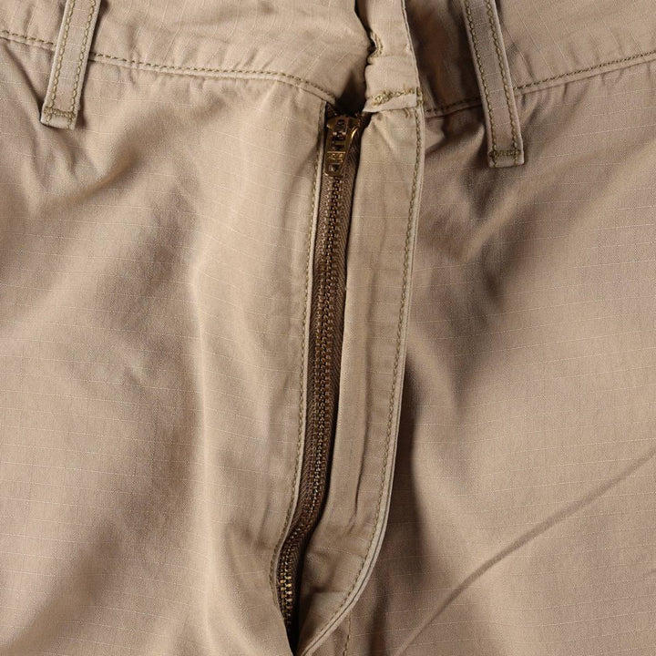 Levi's ripstop cargo shorts, men's size W36 (approx.) cotton Beige type Vintage Second Hand