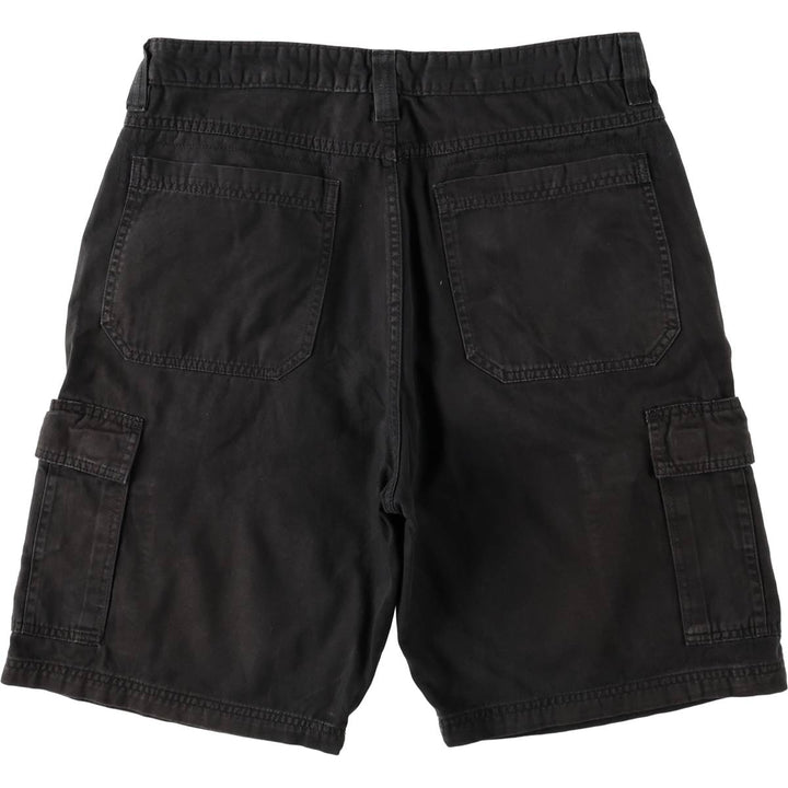 Wrangler cargo shorts, men's size W34 (approx.) cotton black type Vintage Second Hand