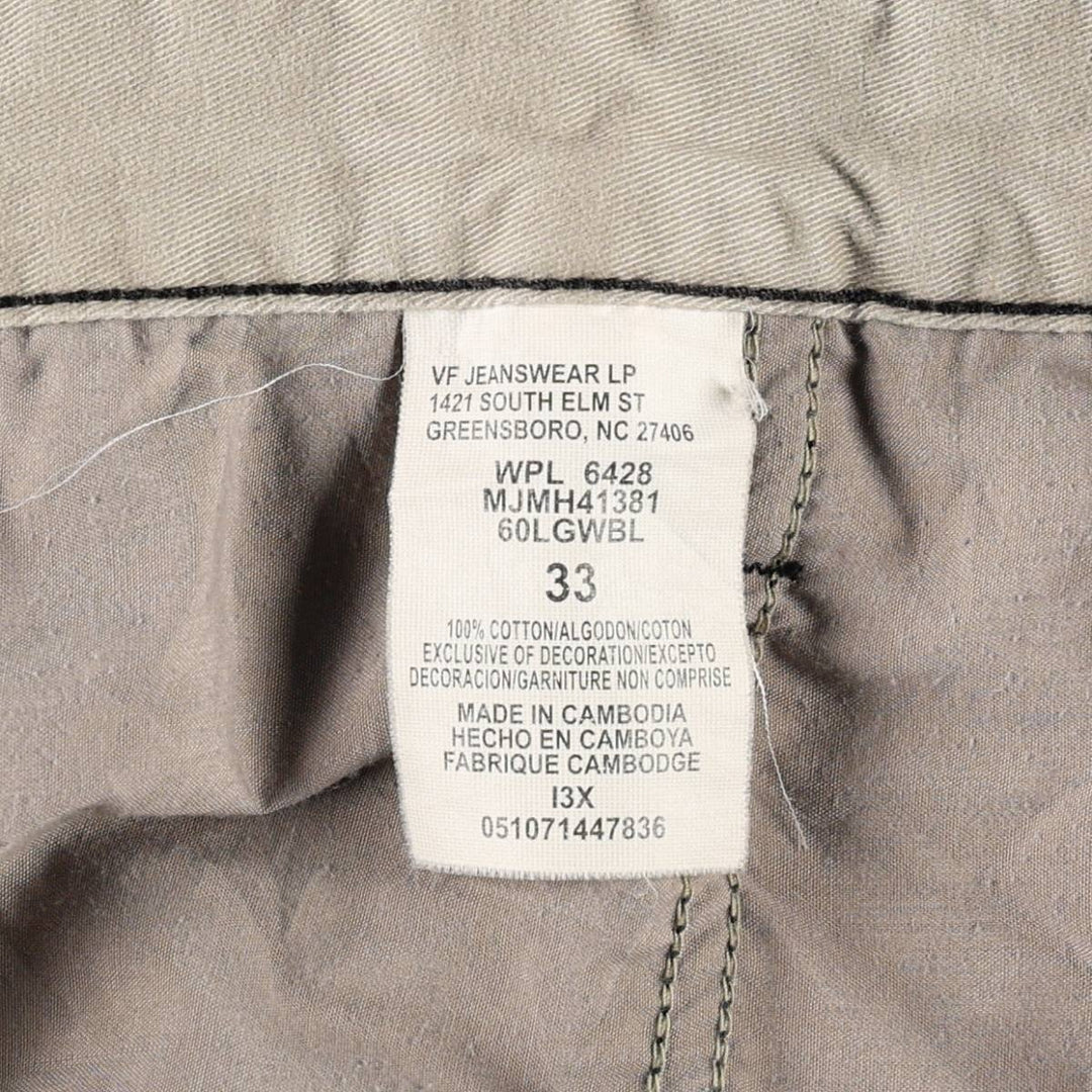 Wrangler cargo shorts, men's size W34 (approx.) cotton black type Vintage Second Hand
