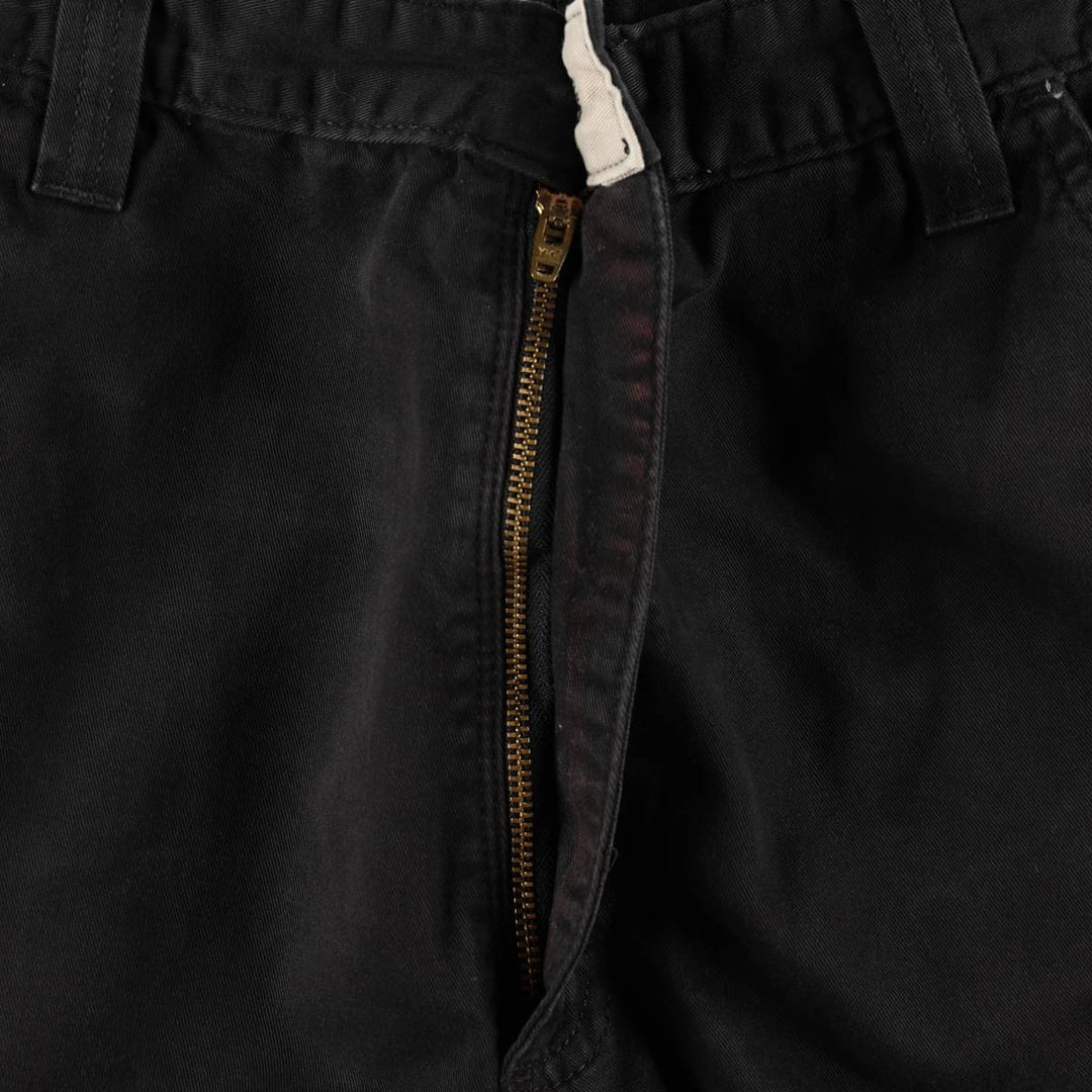 Wrangler cargo shorts, men's size W34 (approx.) cotton black type Vintage Second Hand