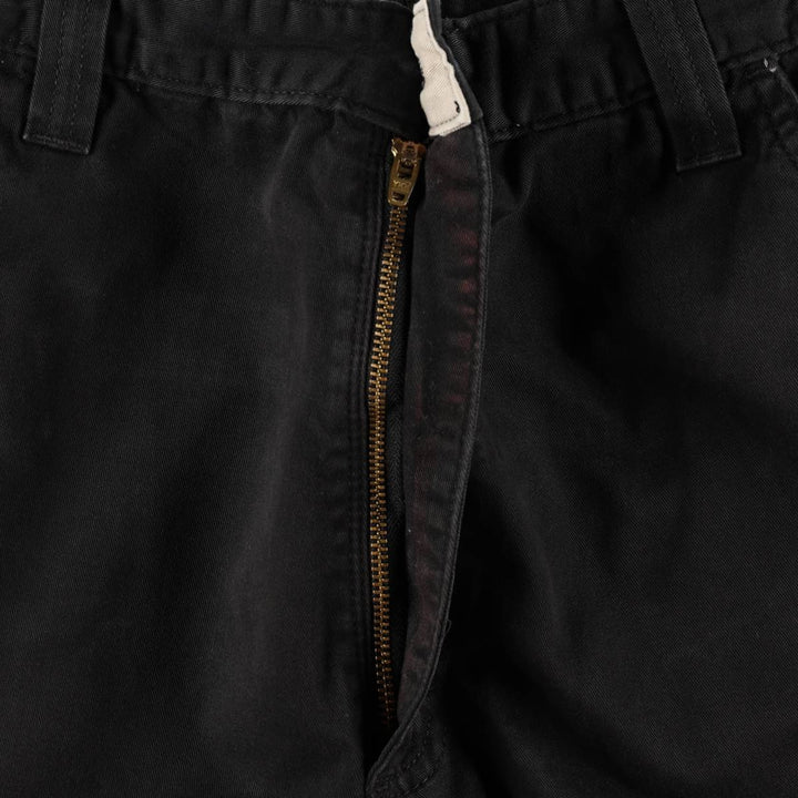 Wrangler cargo shorts, men's size W34 (approx.) cotton black type Vintage Second Hand