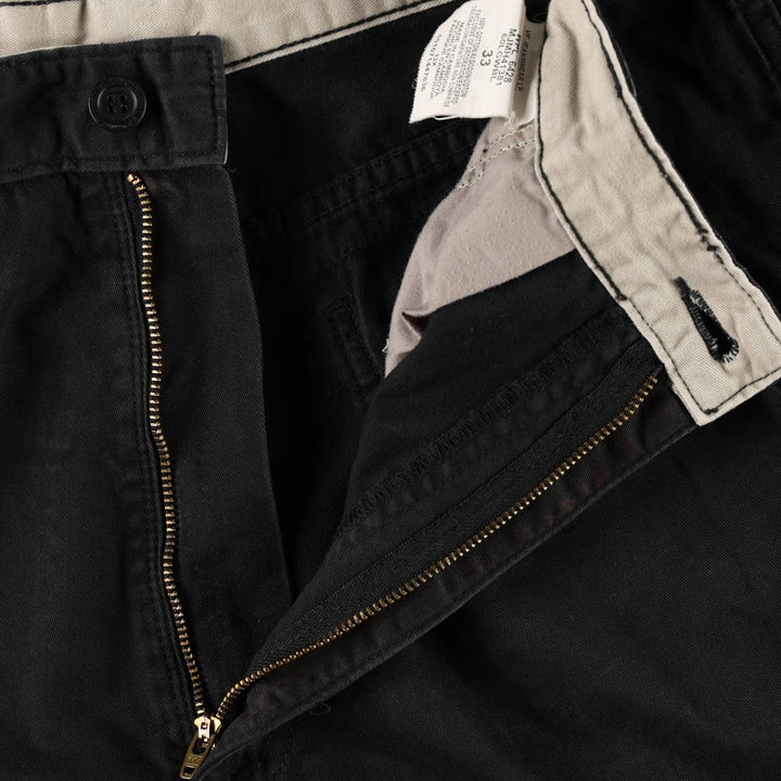 Wrangler cargo shorts, men's size W34 (approx.) cotton black type Vintage Second Hand