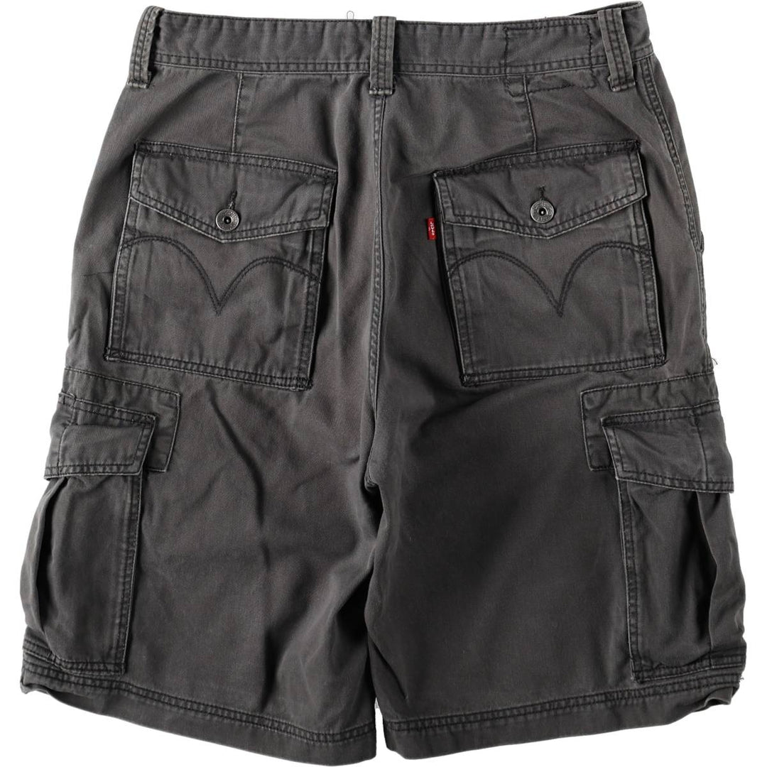 Levi's CARGO Cargo Shorts, Men's Size W34 (approx.) cotton gray type Vintage Second Hand