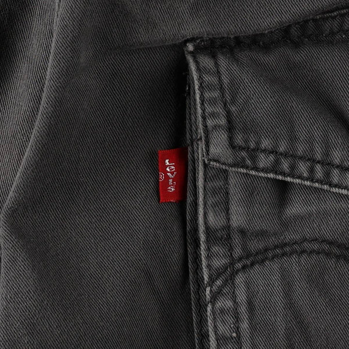 Levi's CARGO Cargo Shorts, Men's Size W34 (approx.) cotton gray type Vintage Second Hand