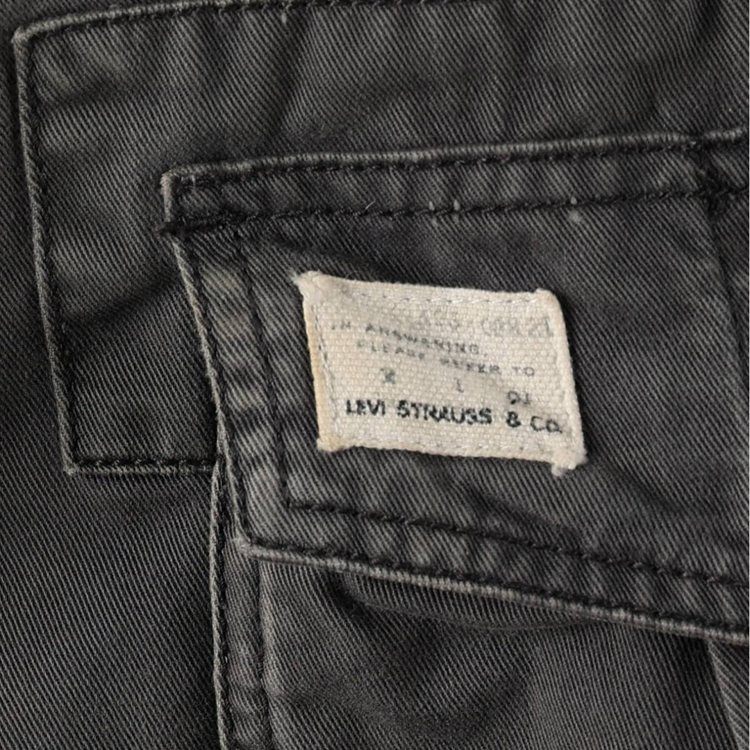 Levi's CARGO Cargo Shorts, Men's Size W34 (approx.) cotton gray type Vintage Second Hand