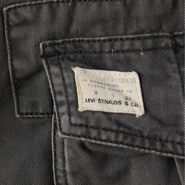 Levi's CARGO Cargo Shorts, Men's Size W34 (approx.) cotton gray type Vintage Second Hand