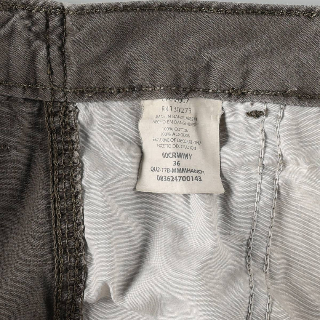 Wrangler Ripstop Cargo Shorts, Men's Size W37 (approx.) cotton Khaki type Vintage Second Hand