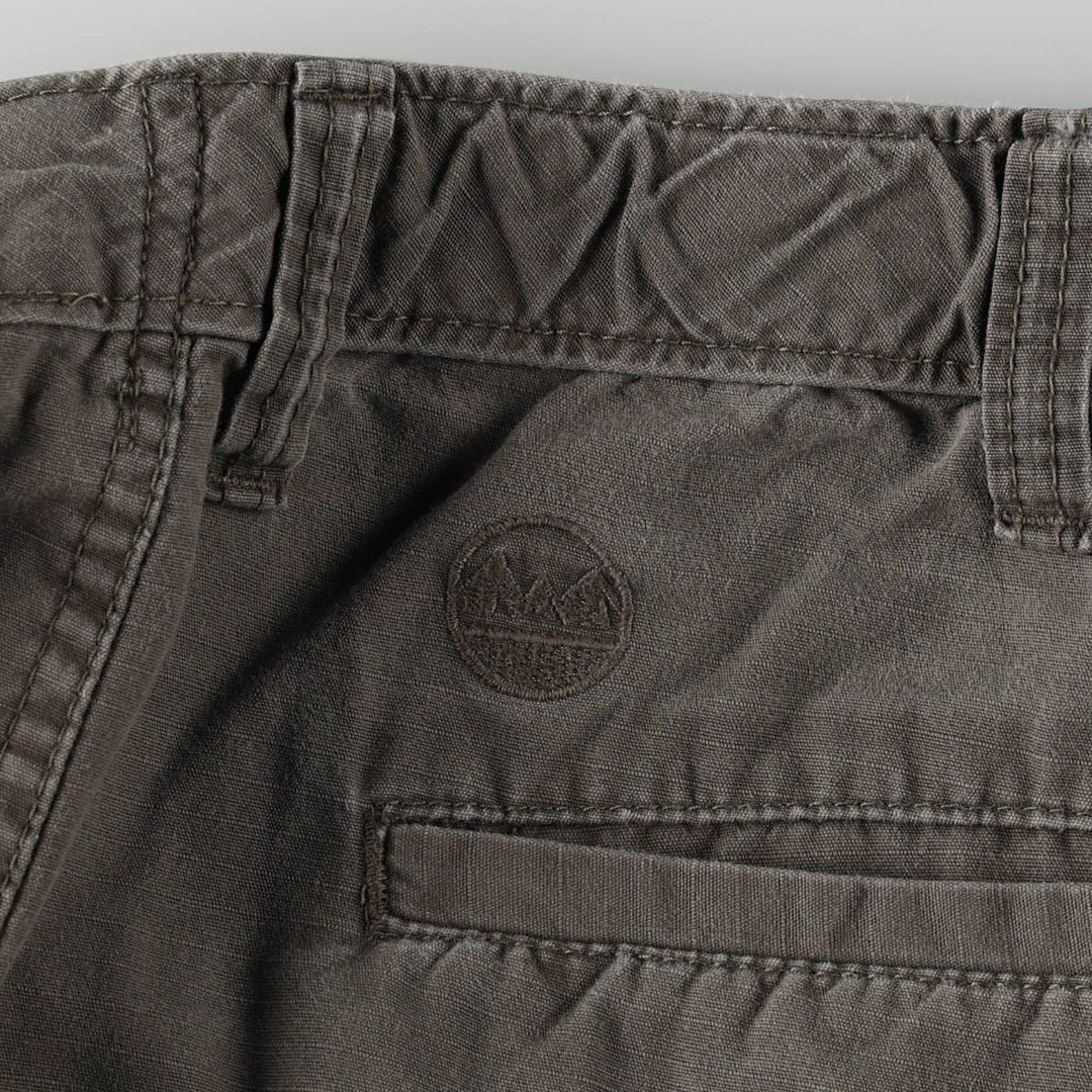 Wrangler Ripstop Cargo Shorts, Men's Size W37 (approx.) cotton Khaki type Vintage Second Hand