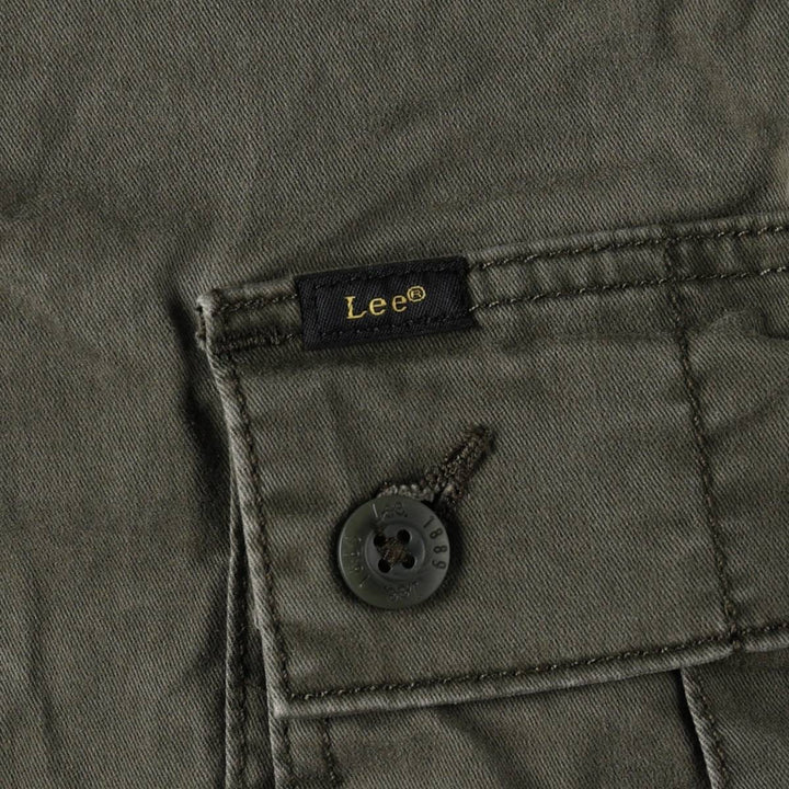 Lee cargo shorts, men's size W37 (approx.) cotton Khaki type Vintage Second Hand