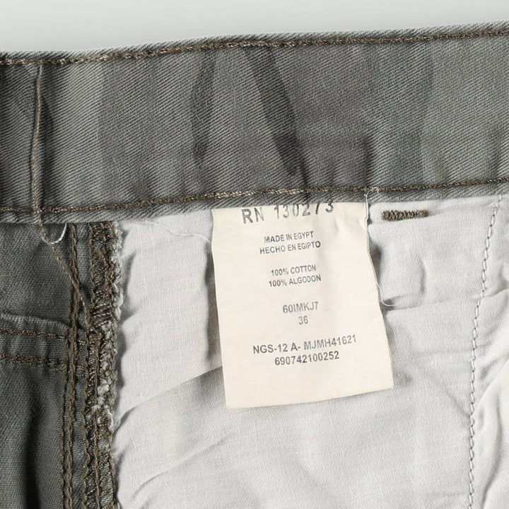 Wrangler Camouflage Pattern Woodland Camo Cargo Shorts (Men's W37 equivalent) cotton Khaki type Vintage Second Hand