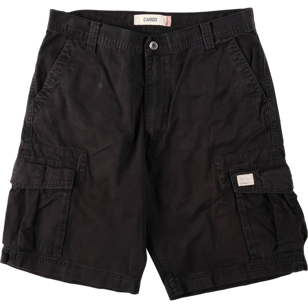 Levi's CARGO Cargo Shorts, Men's Size W37 (approx.) cotton black type Vintage Second Hand
