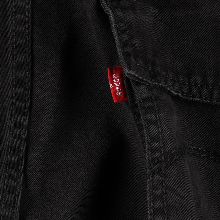 Levi's CARGO Cargo Shorts, Men's Size W37 (approx.) cotton black type Vintage Second Hand