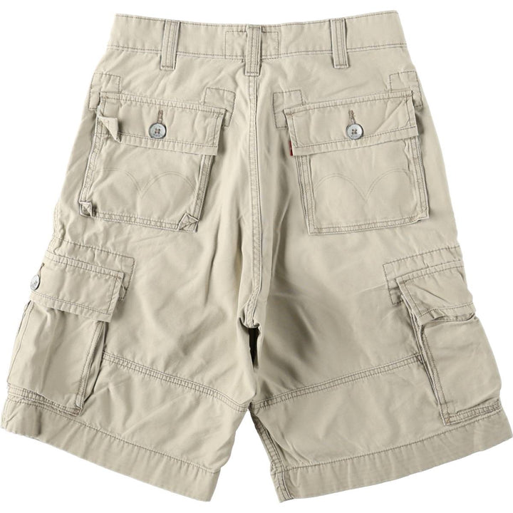 Levi's SQUAD CARGO cargo shorts, men's size W32 (approx.) cotton Beige type Vintage Second Hand