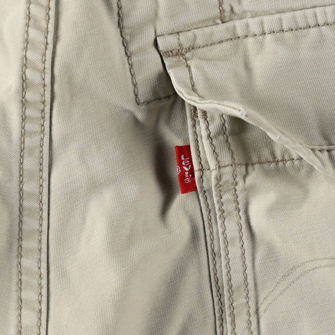 Levi's SQUAD CARGO cargo shorts, men's size W32 (approx.) cotton Beige type Vintage Second Hand