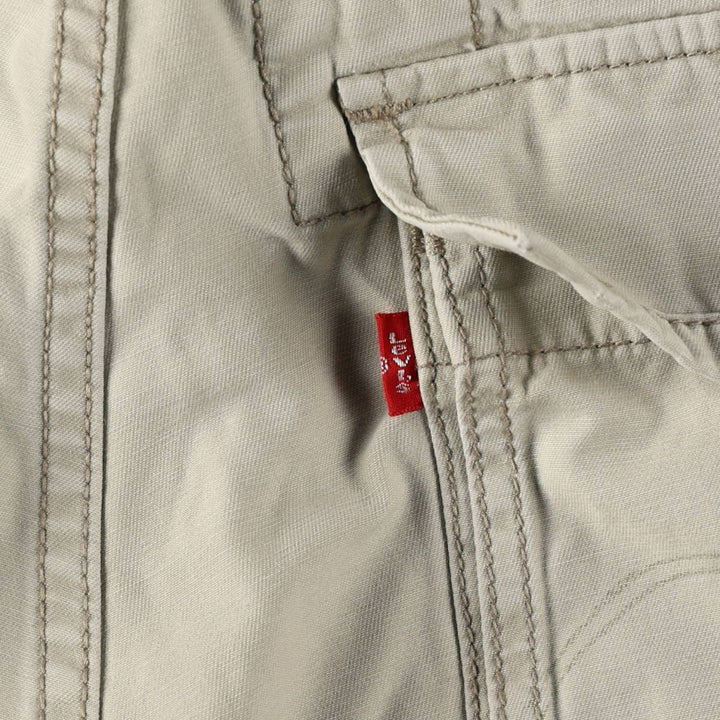 Levi's SQUAD CARGO cargo shorts, men's size W32 (approx.) cotton Beige type Vintage Second Hand