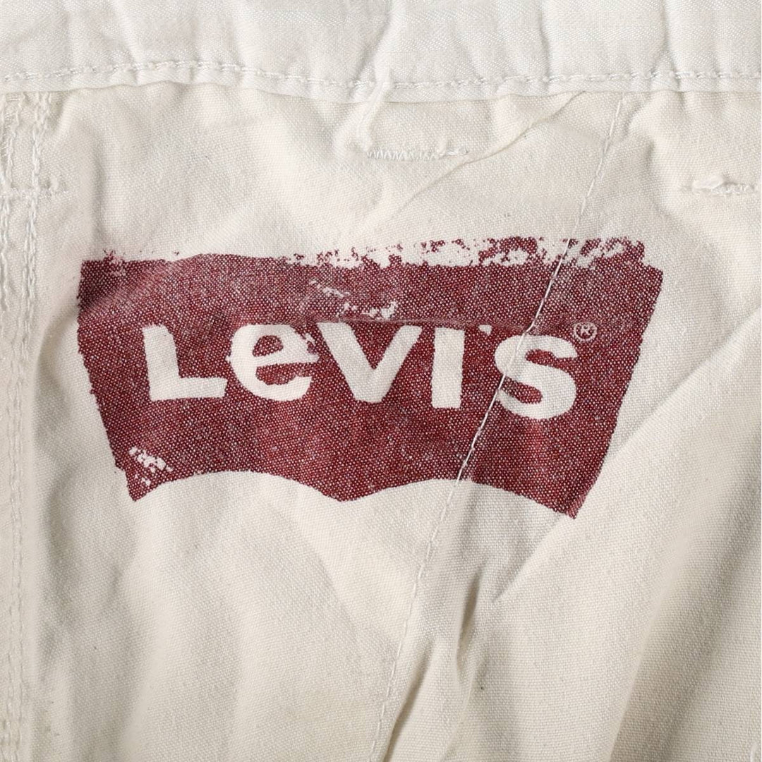 Levi's CARGO Cargo Shorts, Men's Size W38 (approx.) cotton white type Vintage Second Hand