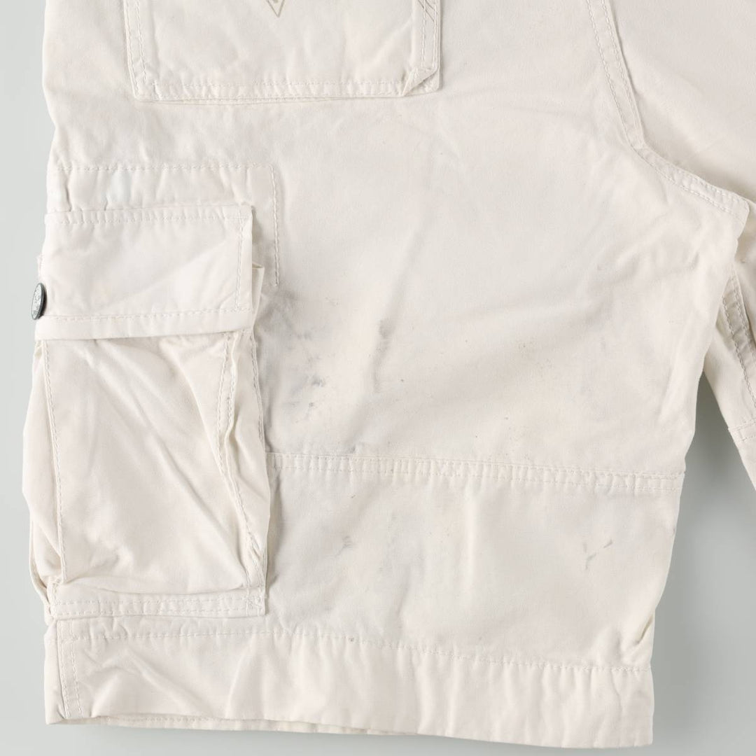 Levi's CARGO Cargo Shorts, Men's Size W38 (approx.) cotton white type Vintage Second Hand