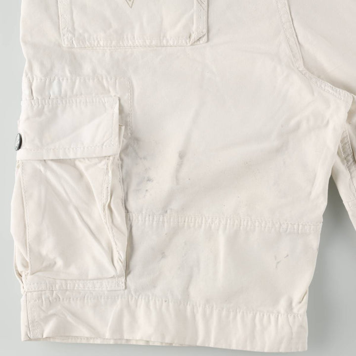 Levi's CARGO Cargo Shorts, Men's Size W38 (approx.) cotton white type Vintage Second Hand