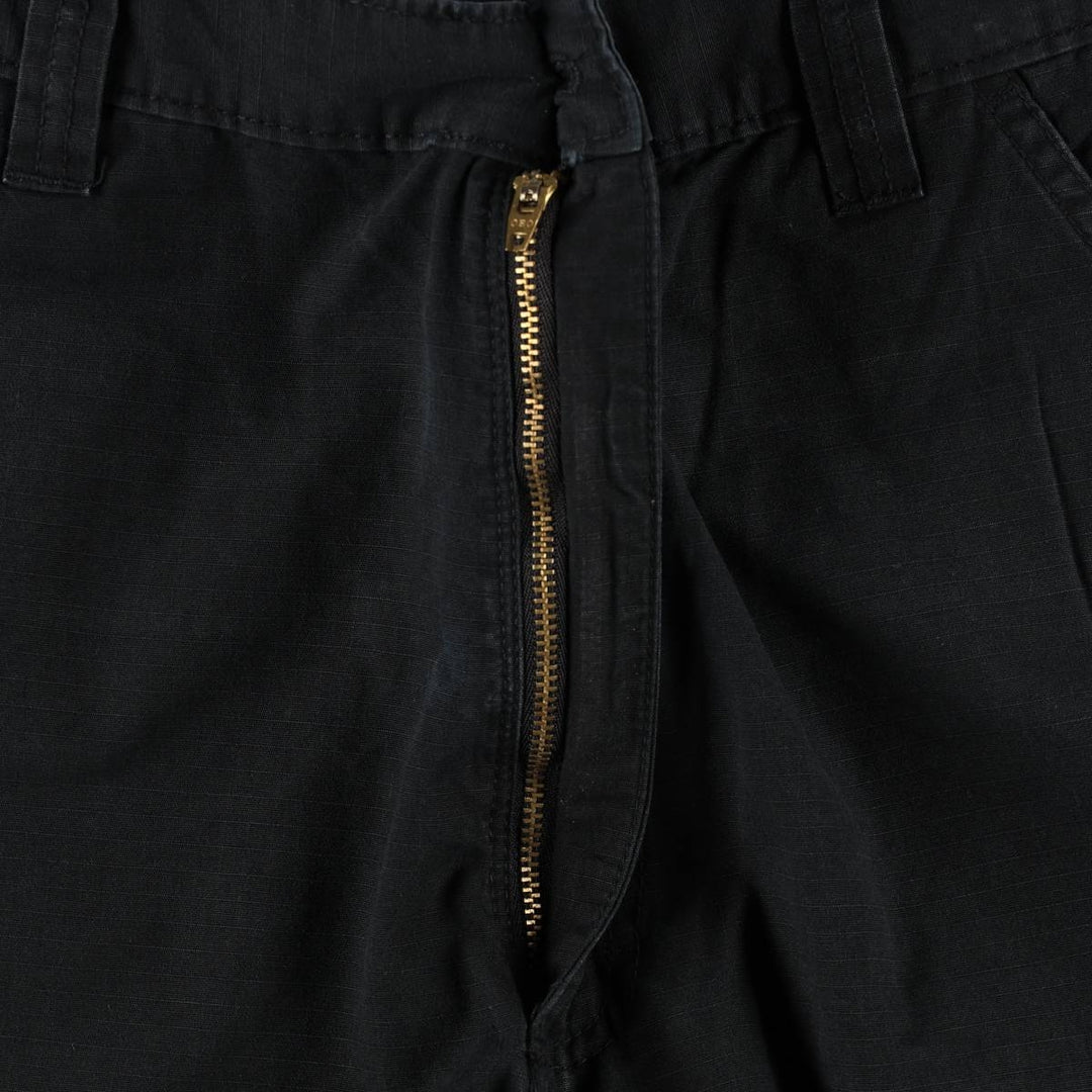 Wrangler cargo shorts, men's size W35 (approx.) cotton black type Vintage Second Hand