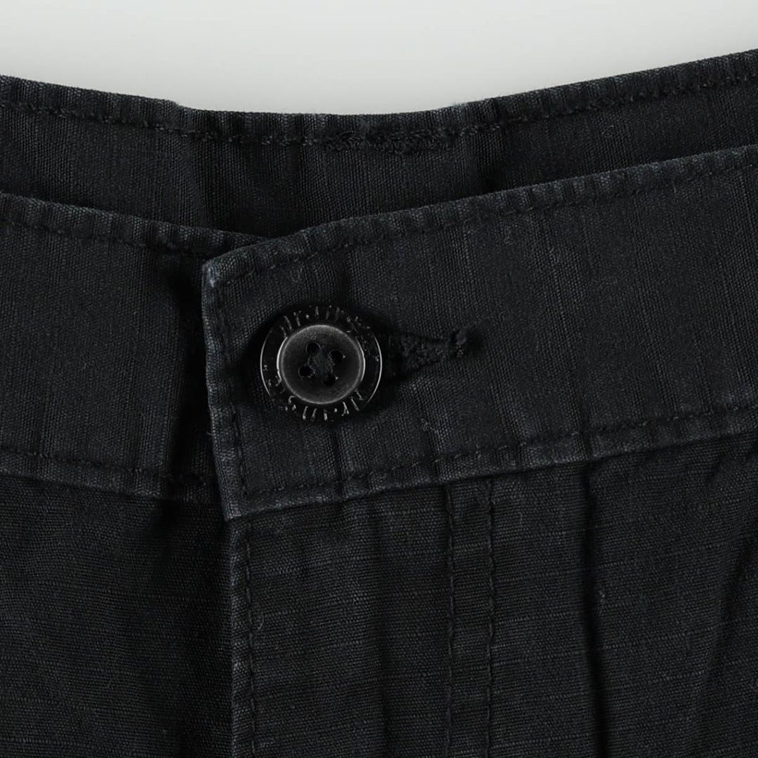 Wrangler cargo shorts, men's size W35 (approx.) cotton black type Vintage Second Hand