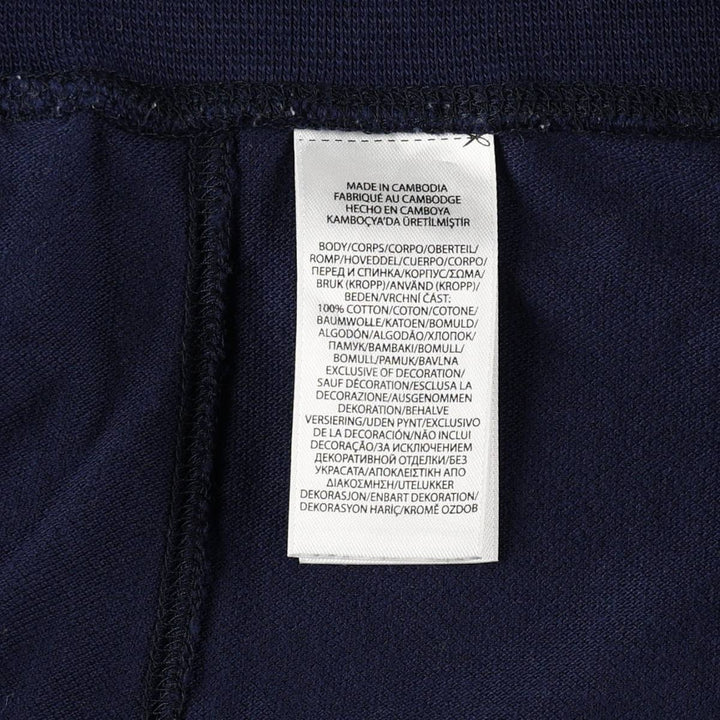 Ralph Lauren POLO RALPH LAUREN Big Pony Piqué Sweat Shorts, Men's XXL equivalent. cotton navy blue type Vintage Second Hand