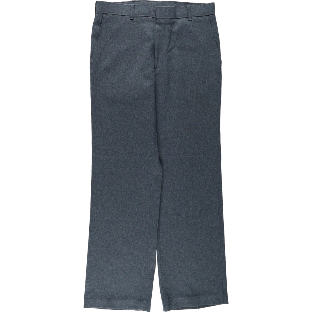 Vintage 1980'S Levi's Action Slacks, Made in USA, Men's Size W32 unclear Charcoal Vintage Second Hand
