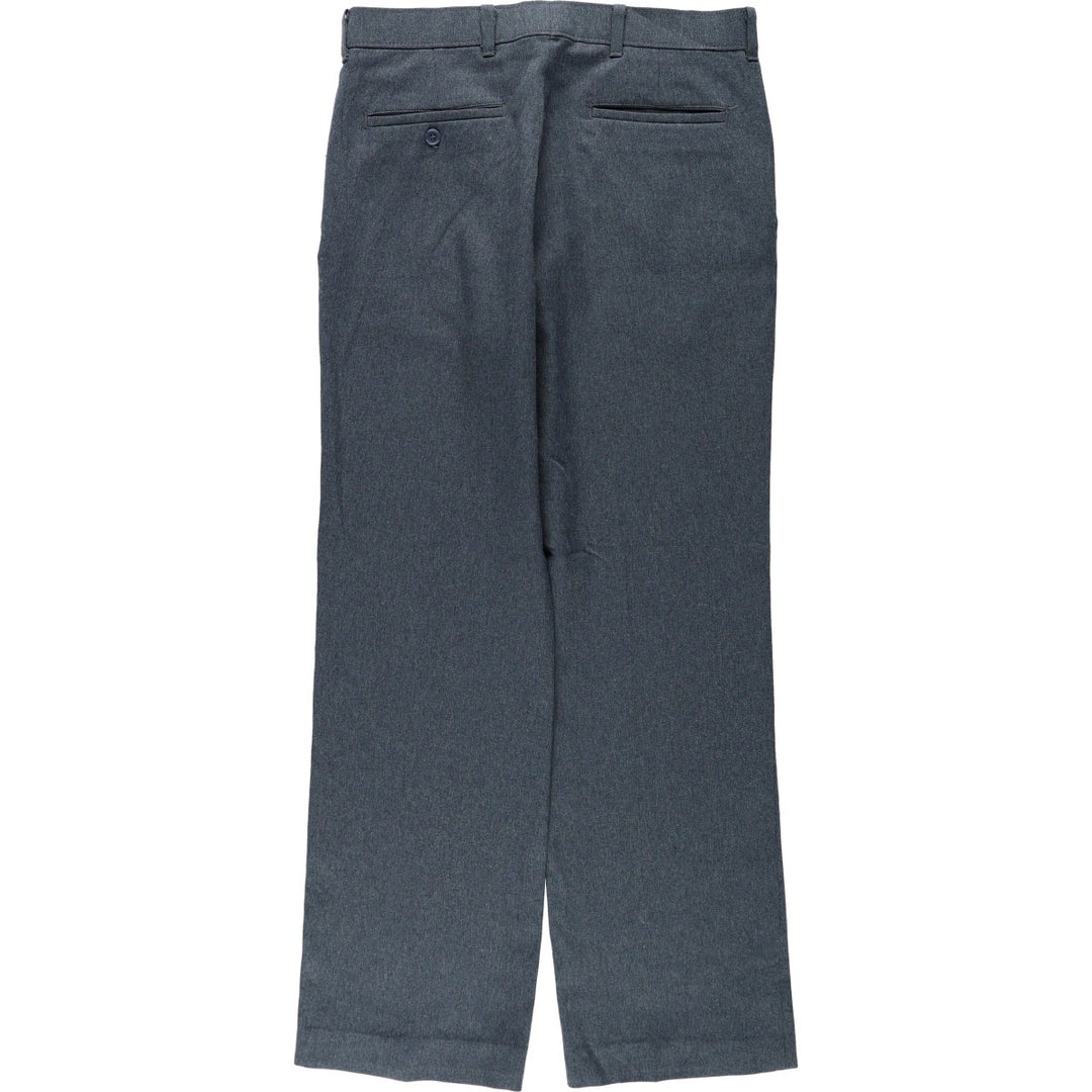 Vintage 1980'S Levi's Action Slacks, Made in USA, Men's Size W32 unclear Charcoal Vintage Second Hand