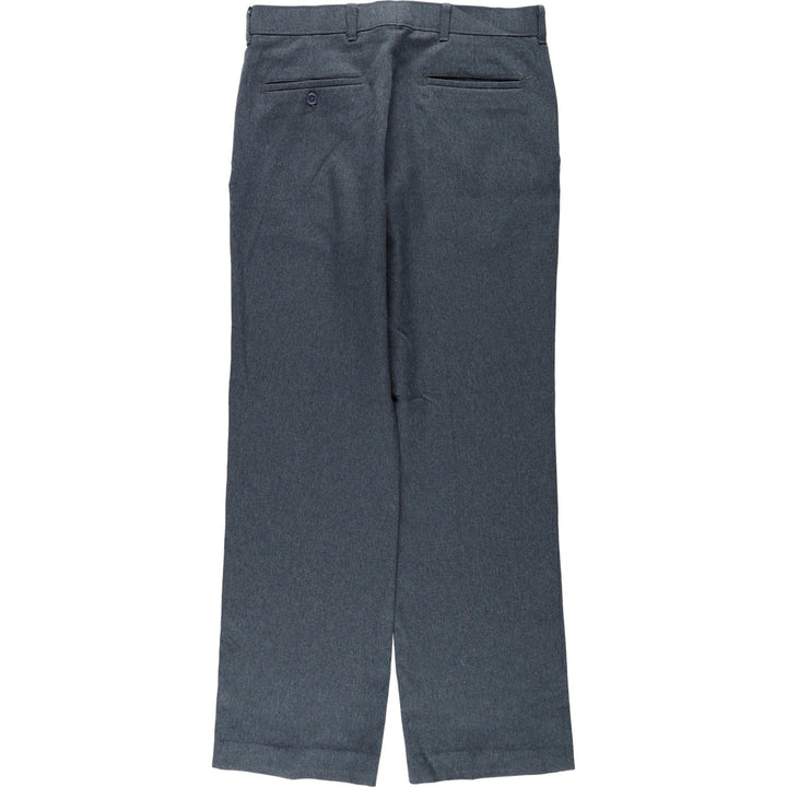 Vintage 1980'S Levi's Action Slacks, Made in USA, Men's Size W32 unclear Charcoal Vintage Second Hand