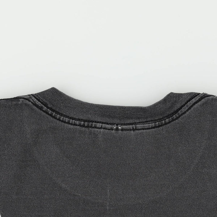 2000'S Gildan Chevrolet Fire Pattern Motorcycle T-Shirt, Men's Size XL (approx.) cotton black type Vintage Second Hand