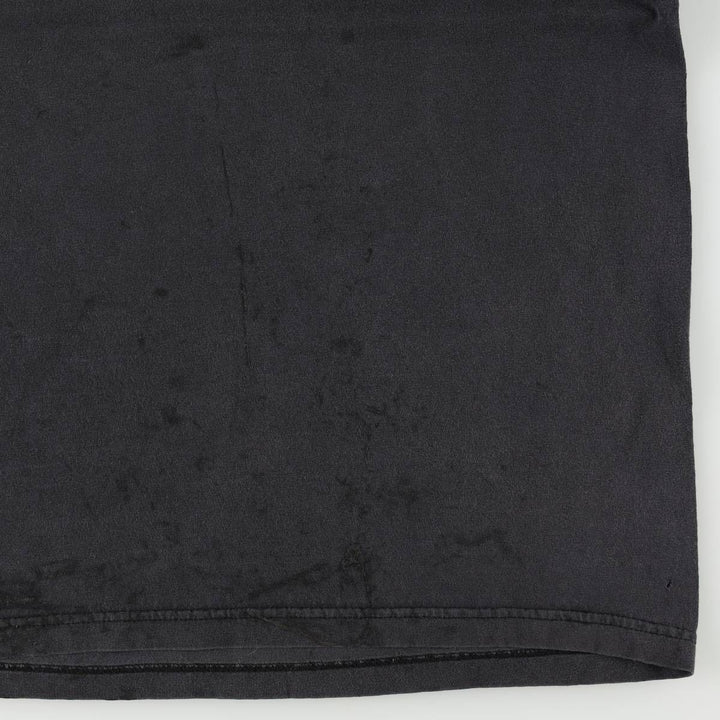 2000'S ALSTYLE MONSTER GARAGE Motorcycle T-shirt, Made in USA, Men's XL equivalent. cotton black type Vintage Second Hand