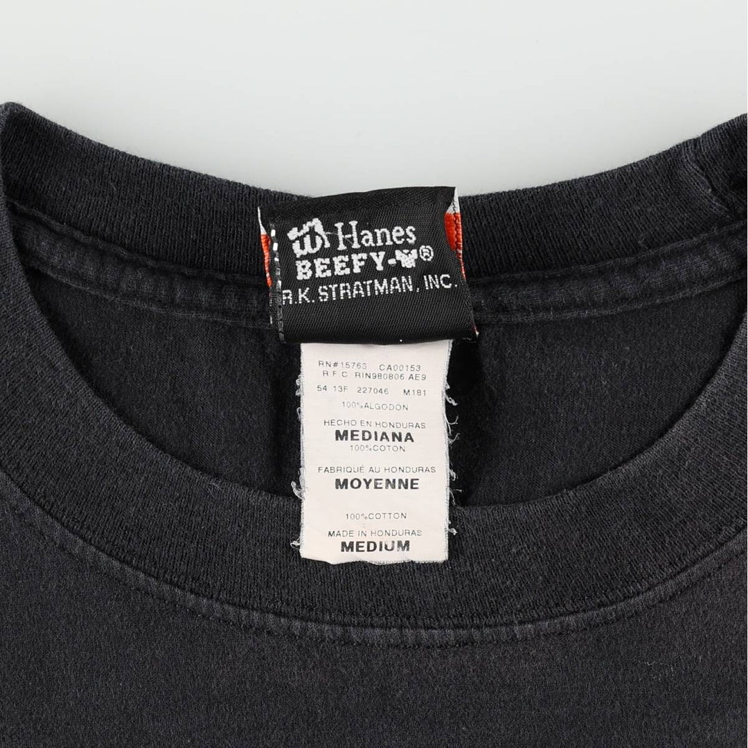 Harley-Davidson Motorcycle Bike T-shirt, Men's Medium cotton black type Vintage Second Hand
