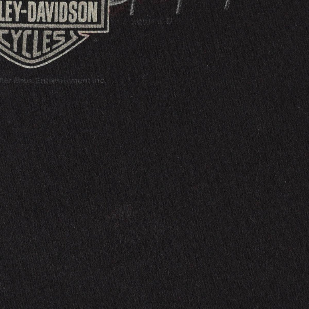 Harley-Davidson LOONEY TUNES Motorcycle T-Shirt, Men's Size L (approx.) cotton black type Vintage Second Hand