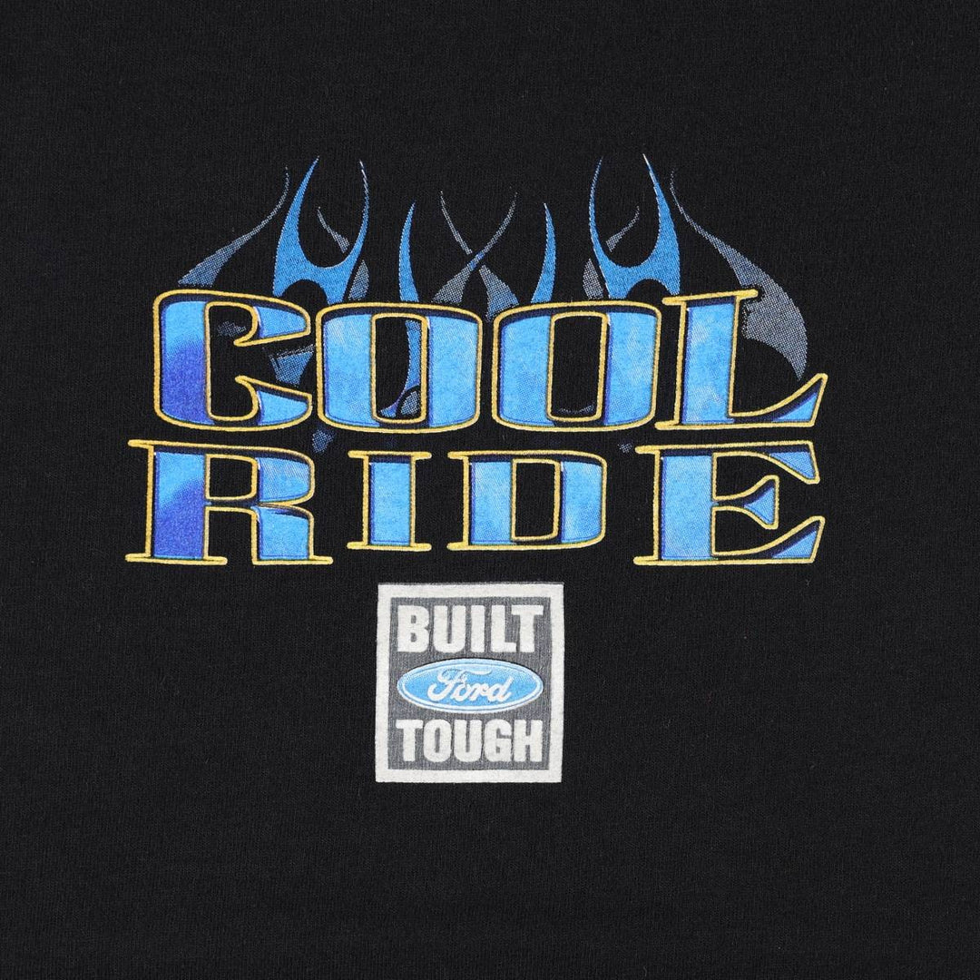 2000'S Tennessee River Motorcycle T-shirt, Men's Size L (approx.) cotton black type Vintage Second Hand
