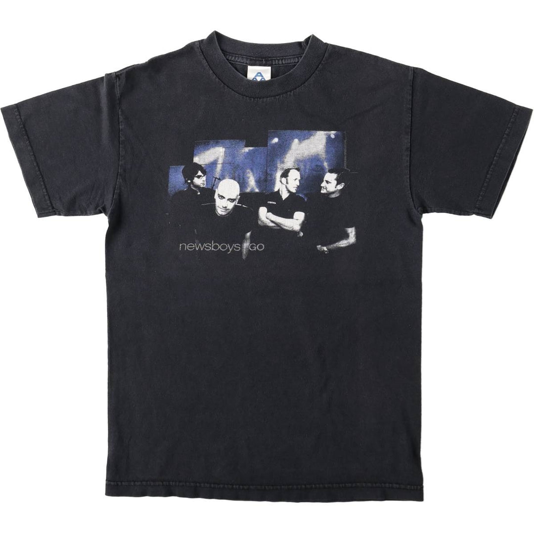 ALSTYLE NEWSBOYS Band T-shirt (Men's size S) cotton black type Vintage Second Hand