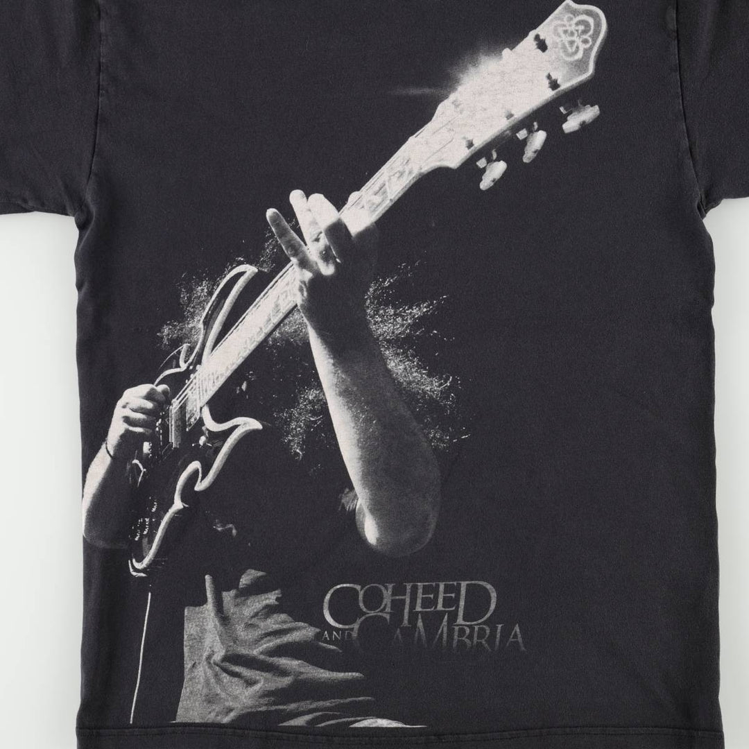 Hanes HEAVYWEIGHT Coheed and Cambria Band T-Shirt (Men's Size M) cotton black type Vintage Second Hand