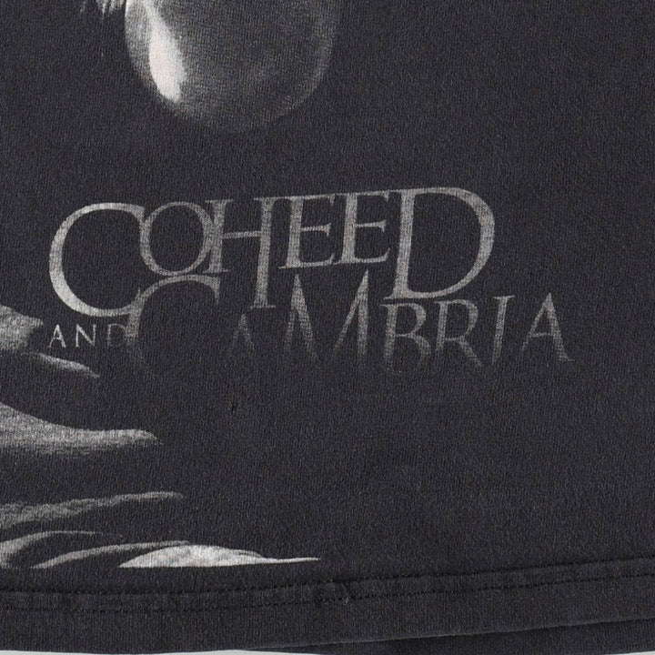 Hanes HEAVYWEIGHT Coheed and Cambria Band T-Shirt (Men's Size M) cotton black type Vintage Second Hand