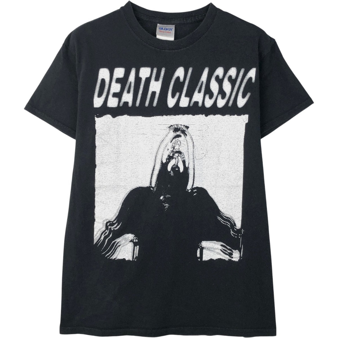 Gildan Death Grips Band T-Shirt (Men's Size S) cotton black type Vintage Second Hand