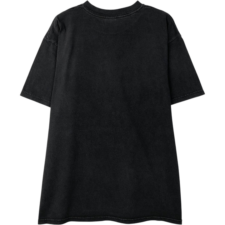 Gildan Heavy Cotton Band T-Shirt (Men's Size L) cotton black type Vintage Second Hand