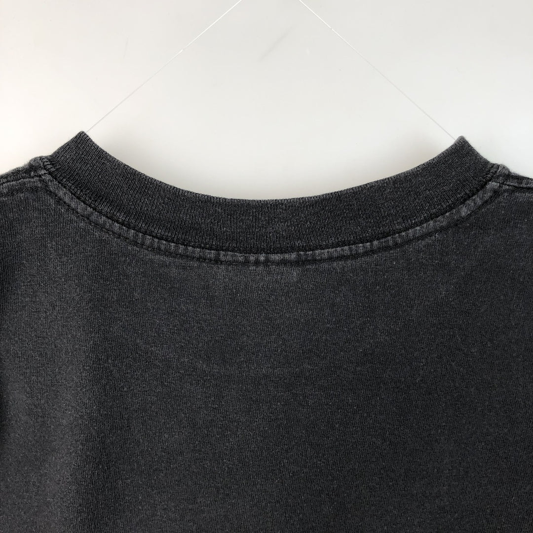 Gildan Heavy Cotton Band T-Shirt (Men's Size L) cotton black type Vintage Second Hand