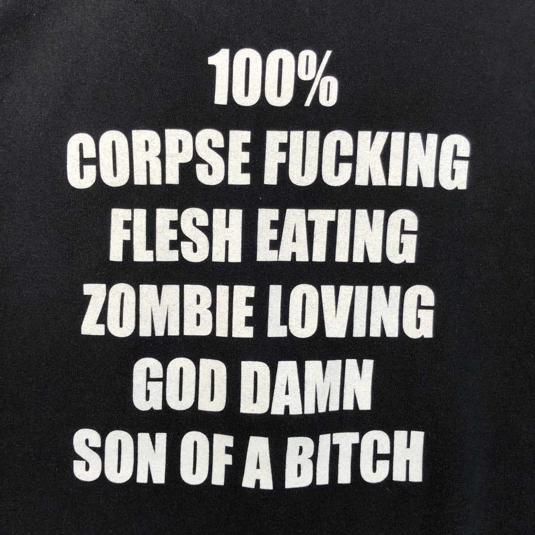 Anvil Rob Zombie Band T-Shirt (Men's XL equivalent) cotton black type Vintage Second Hand