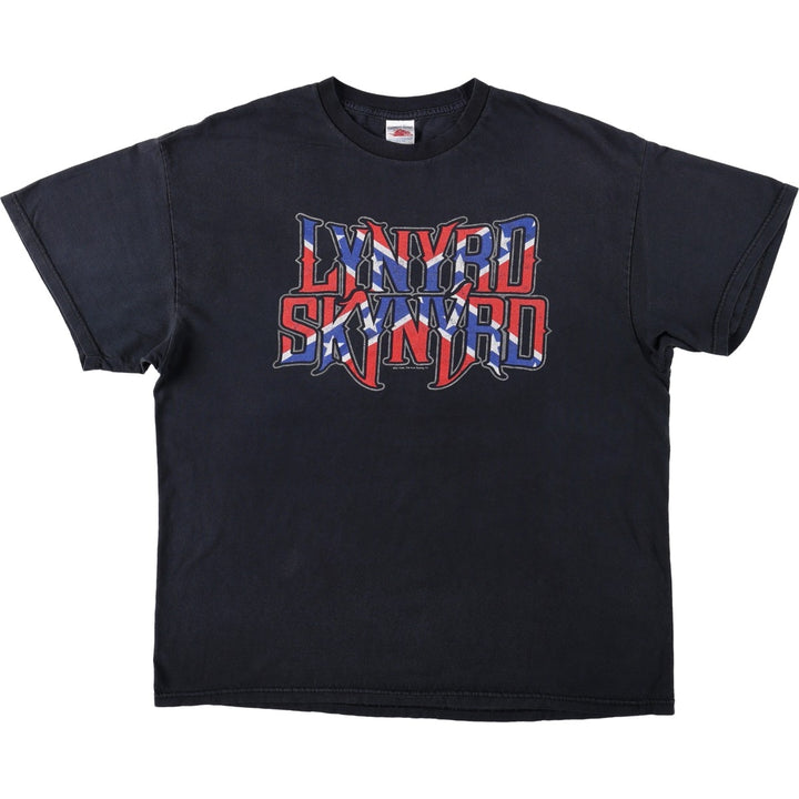 Tennessee River Lynyrd Skynyrd band t-shirt, men's size XL equivalent. cotton black type Vintage Second Hand